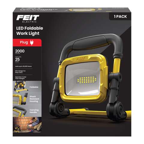 Feit Pro Series 2000 lm LED Corded Stand (H or Scissor) Work Light