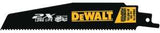 DEWALT DWA4176 Reciprocating Saw Blade, Steel, Applicable Materials: Metal, 1 in W, 6 in L, 10 TPI