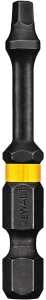 DEWALT DWA2SQ2IRB Insert Bit, Square Drive, 1/4 in Shank, Hex Shank, 2 in L, Steel, Pack of 50