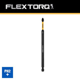DEWALT DWAF6PH2IR Impact Screwdriver Bit, 1/4 in Drive, Phillips Drive, 1/4 in Shank, Hex Shank, 6 in L, Steel