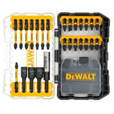DEWALT FLEXTORQ DWANGFT26SET Screwdriver Bit Set, 26-Piece, Tool Steel
