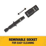 DEWALT DWADEND14516 Double-Ended Nut Driver, 1/4, 5/16 in Drive, Hollow Hex Drive