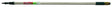 Wooster R091 Extension Pole, 4 to 8 ft L, Aluminum/Fiberglass