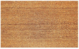 Americo Home Natural CoCo Series 7727830 Door Mat, 30 in L, 18 in W, Rectangular, Natural Pattern, Tan