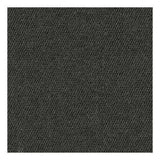Foss Floors 7ND4N0916PK Carpet Tile, 18 in L Tile, 18 in W Tile, Hobnail Pattern, Pattern, Black Ice