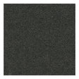 Foss Floors 7ND4N0916PK Carpet Tile, 18 in L Tile, 18 in W Tile, Hobnail Pattern, Pattern, Black Ice