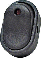 Calterm 40393 Rocker Switch, 30 A, 12 V, SPST, Black