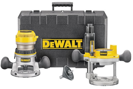 DEWALT DW616PK Router Combination Kit, 11 A, 24,500 rpm Load Speed, 2-1/2 in Max Stroke