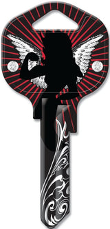 Hy-Ko 16005KW1-FRBL Key Blank, Fairy Blink, For: Kwikset KW1, Titan KW10 Keyways, Pack of 5