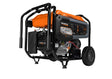 Generac GP Series G0077151 Portable Generator, 120/240 V, 10,000 W Output, Gasoline, 7.9 gal Tank, Electric, Recoil Start