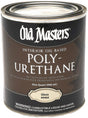 Old Masters 49404 Polyurethane, Gloss, Liquid, Clear, 1 qt Can