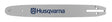 Husqvarna 597 53 32-62 Replacement Bar, 18 in L Bar, 0.05 in Gauge, 3/8 in TPI/Pitch, 62-Drive Link