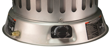 Dura Heat LPC80 Convection Heater, Liquid Propane, 50000 to 80000 Btu, 2000 sq-ft Heating Area, Silver