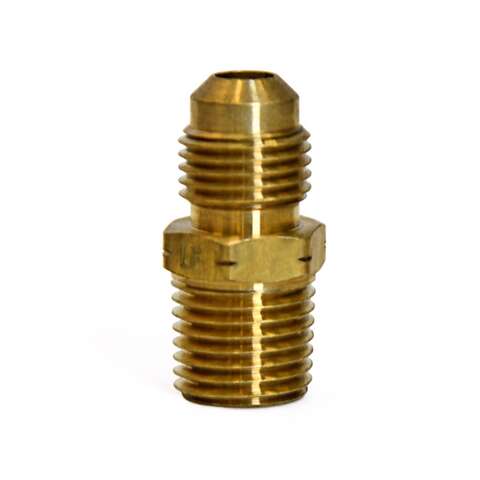 ATC 5/16 in. Flare X 1/4 in. D Male Brass Adapter, Pack of 5