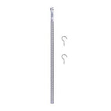 ProSource LR-104-PS Door Spring, 1/2 in Dia, 13 in L, Steel, Zinc