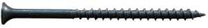 ProFIT 297198/281198 Deck Screw, #10 Thread, 3-1/2 in L, Coarse Thread, Bugle Head, Sharp Point, Combo Drive, Gray