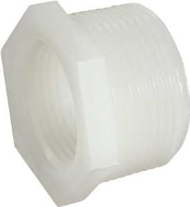 Anderson Metals 53610-2420 Reducing Pipe Bushing, 1-1/2 x 1-1/4 in, Male x Female Thread, 150 psi Pressure