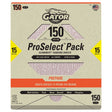 Gator 7286 Sanding Sheet, 11 in L, 9 in W, Very Fine, 150 Grit, Aluminum Oxide Abrasive