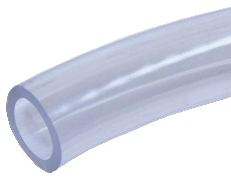 Abbott Rubber T10 Series T10004001 Tubing, 3/16 in OD, 1/8 in ID, Clear, 100 ft L