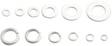 ProSource 045734683495 Washer Assortment, Zinc