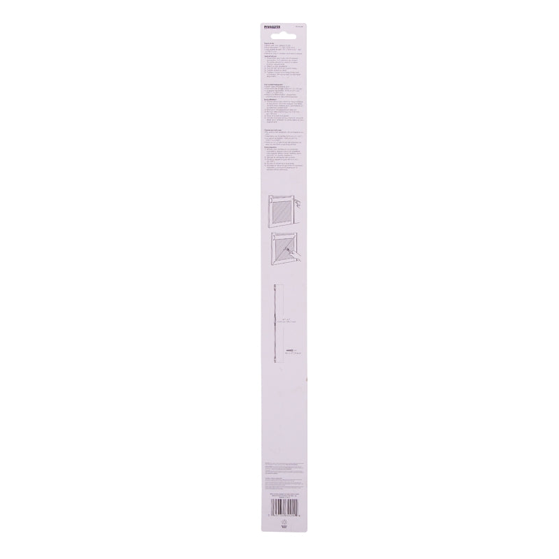 ProSource LR-105-PS Door Brace, 3/8 in W, Steel, Zinc
