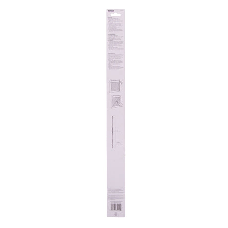 ProSource LR-105-PS Door Brace, 3/8 in W, Steel, Zinc