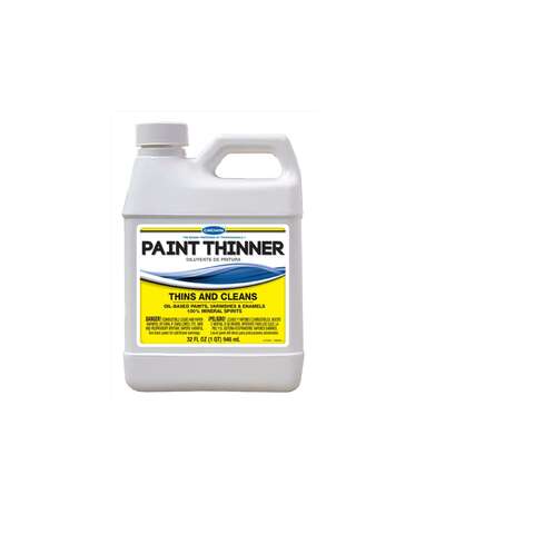 Crown Mineral Spirits Paint Thinner 1 qt, Pack of 6