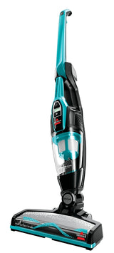 Bissell Adapt 2286 2-in-1 Vacuum, 14.4 V Battery, Lithium-Ion Battery, Black/Titanium/Teal