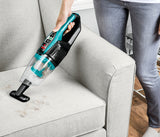 Bissell Adapt 2286 2-in-1 Vacuum, 14.4 V Battery, Lithium-Ion Battery, Black/Titanium/Teal