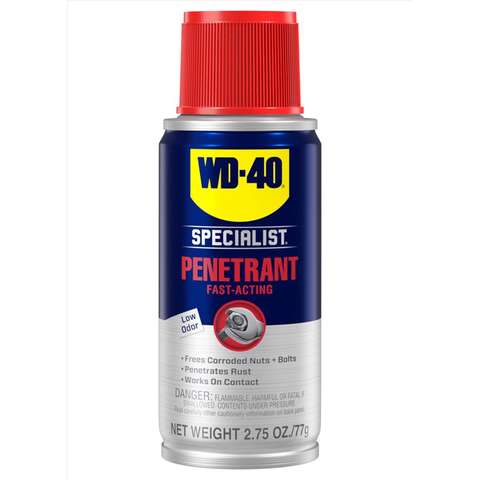 WD-40 Specialist Aerosol Penetrating Solvent 2.75 oz 1 pk, Pack of 24