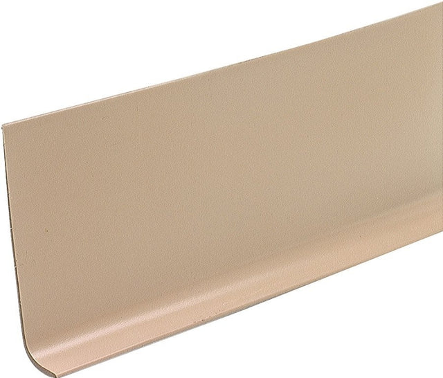 M-D 75259 Wall Base, 4 ft L, 4 in W, Vinyl, Beige, Pack of 18