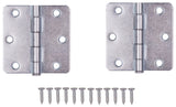 ProSource LR-110-PS Door Hinge, Steel, Zinc, Loose Pin, 180 deg Range of Motion, Screw Mounting