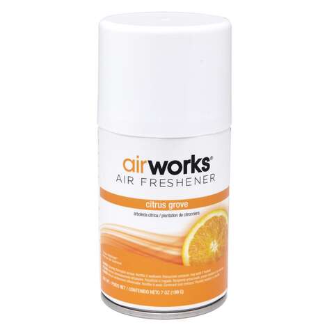 AirWorks Citrus Grove Scent Air Freshener 7 oz Aerosol 12 pk, Pack of 12