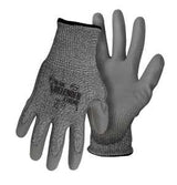 Boss Blade Defender 7000L Gloves, L, 28.05 in L, PU Coating, Glass Fiber/HPPE/Polyester/Spandex Glove