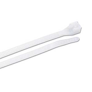Gardner Bender 46-206 Cable Tie, Double-Lock Locking, Nylon, Natural