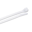 Gardner Bender 46-206 Cable Tie, 0.22 in Max Bundle Dia, Double-Lock Locking, Nylon, Natural, 6 in L, 100/BAG