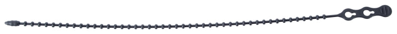 Gardner Bender 46-12BEADBK Cable Tie, Resin, Black, 12 in L, 70 lb Tensile Strength