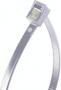 Gardner Bender 46-314SC Cable Tie, 0.3 in Max Bundle Dia, Double-Lock Locking, 6/6 Nylon, Natural, 14 in L, 50/PK