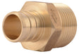 SharkBite UC134LFA10 Pipe Connector, 3/4 in, MNPT, Brass, 160 psi Pressure
