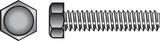 HILLMAN 5/16 in. D X 4 in. L Zinc Plated Steel Hex Tap Bolt 50 pk