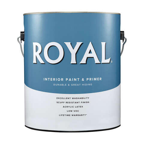 Royal Eggshell Tint Base Neutral Base Paint Interior 1 gal, Pack of 4