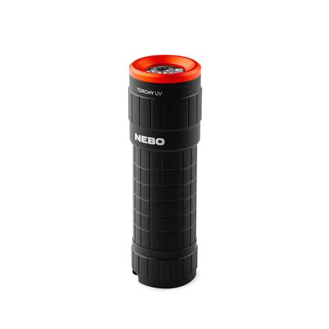 NEBO Black LED UV Flashlight AAA Battery