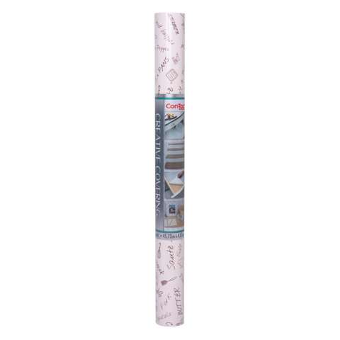 Con-Tact Creative Covering 16 ft. L X 18 in. W Bon Appetit Self-Adhesive Shelf Liner, Pack of 6