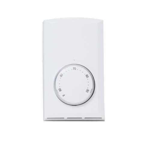 Cadet Wall Mount Heating Dial Single Pole Thermostat