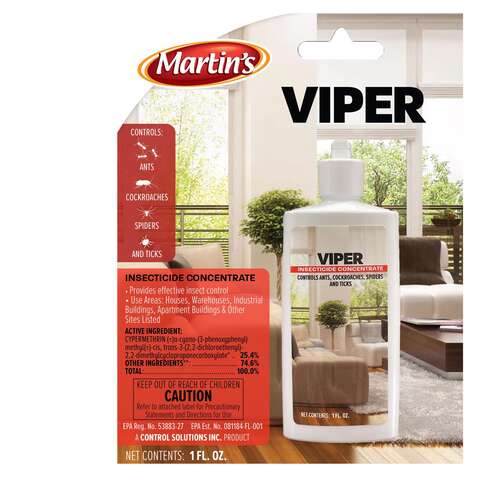 Martin's Viper Insect Killer Liquid Concentrate 1 oz