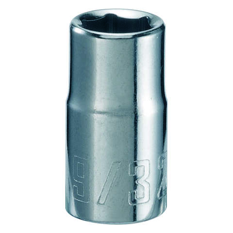 Craftsman 9/32 in. X 1/4 in. drive SAE 6 Point Standard Shallow Socket 1 pc