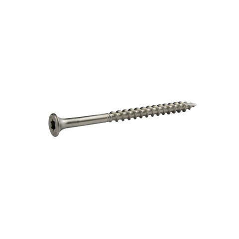 Grip-Rite PrimeGuard Max No. 10 wire X 3 in. L Silver Star Bugle Head Deck Screws 5 lb 340 pk, Pack of 4