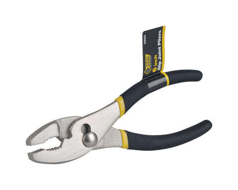 Steel Grip 6 in. Carbon Steel Slip Joint Pliers