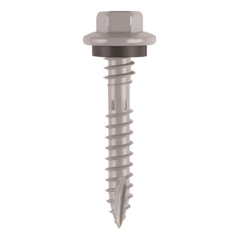 Teks Elite No. 10 X 2 in. L Hex Drive Hex Washer Head Self Tapping Roofing Screws