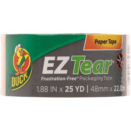 Duck EZ Tear 1.88 in. W X 25 yd L Packaging Tape